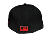 Chicago White Sox October Night Black/Red New Era 59FIFTY Fitted Hat - Pro Jersey Sports