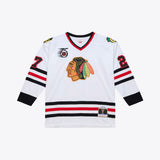 Men's Jeremy Roenick Chicago Blackhawks White 1991-92 Power Play Jersey - Pro Jersey Sports
