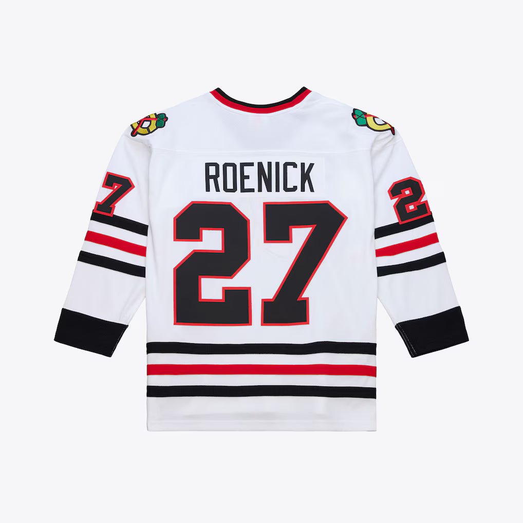 Men's Jeremy Roenick Chicago Blackhawks White 1991-92 Power Play Jersey - Pro Jersey Sports