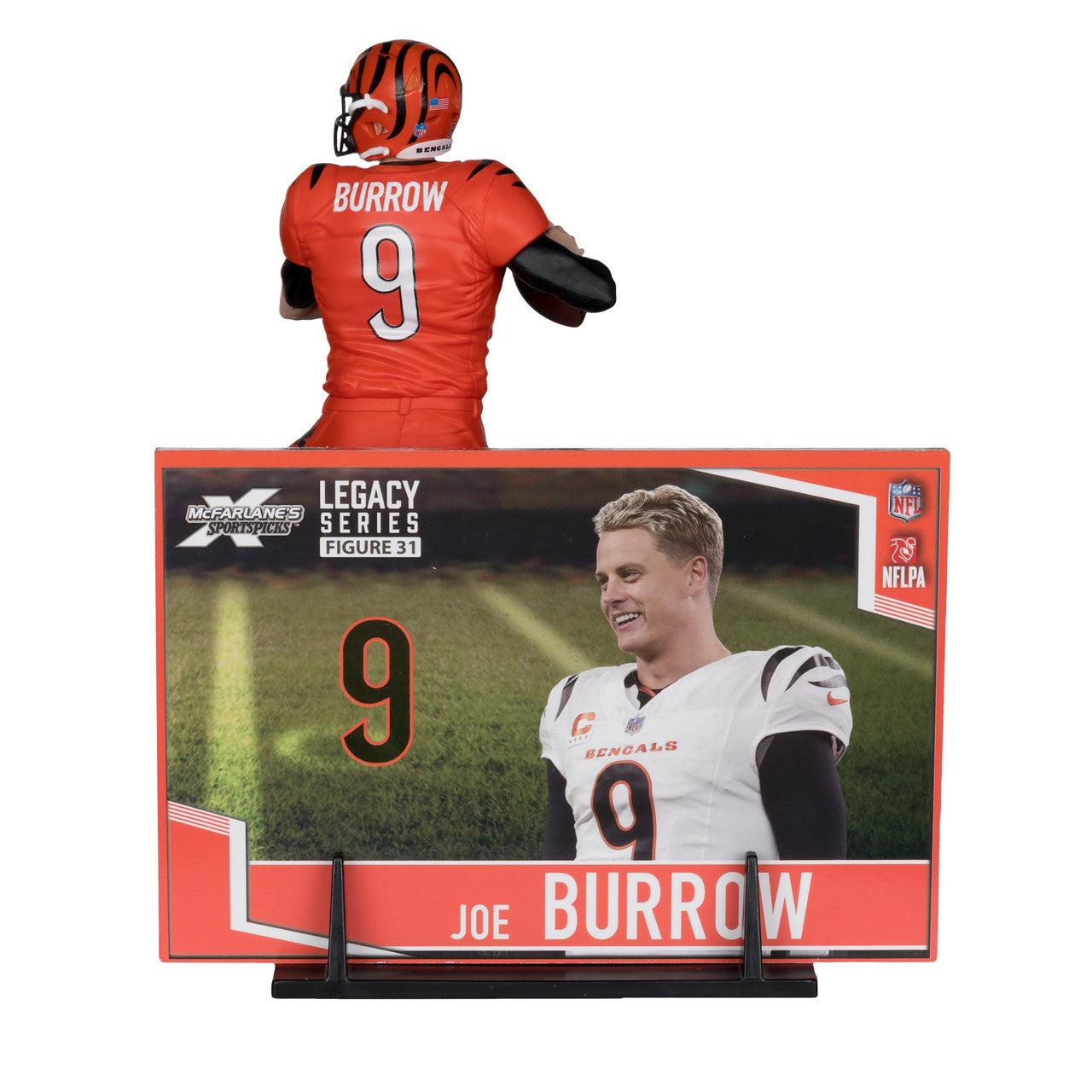 Joe Burrow Cincinnati Bengals Sportspicks Legacy Series McFarlane Figure - Pro Jersey Sports