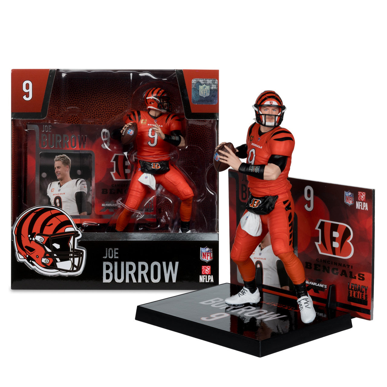 Joe Burrow Cincinnati Bengals Sportspicks Legacy Series McFarlane Figure - Pro Jersey Sports