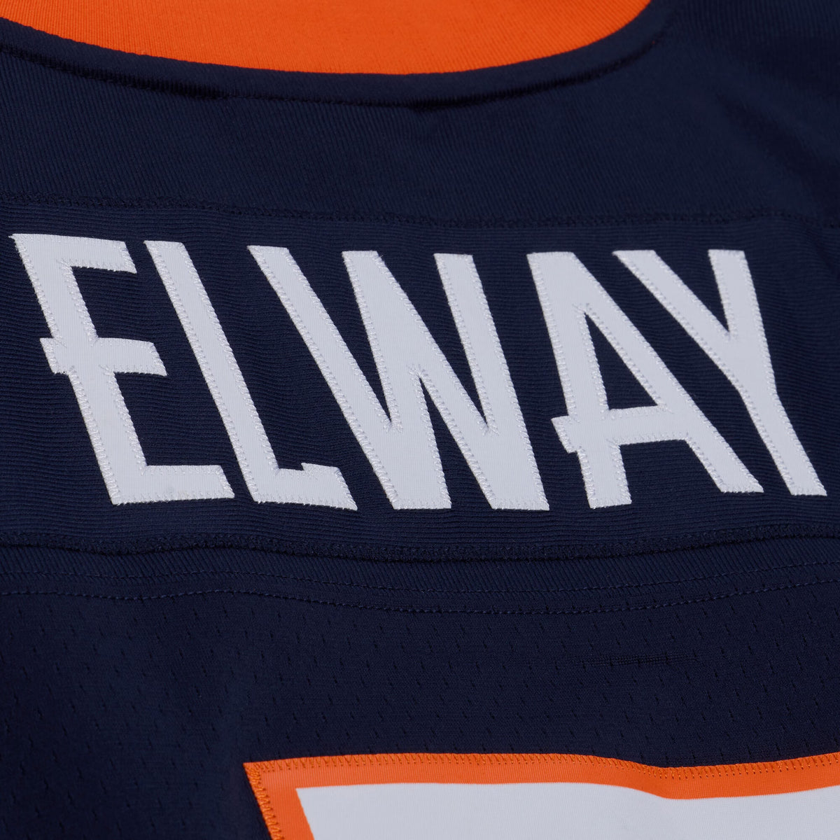 Men's Mitchell & Ness John Elway Navy Denver Broncos Legacy Replica Jersey