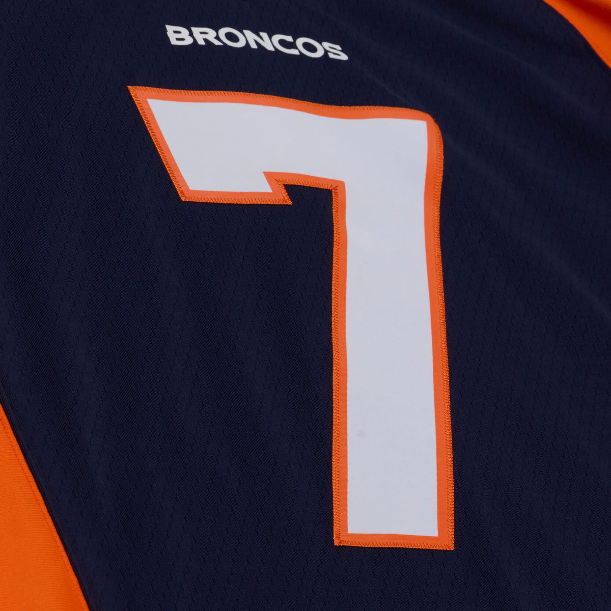 Men's Mitchell & Ness John Elway Navy Denver Broncos Legacy Replica Jersey