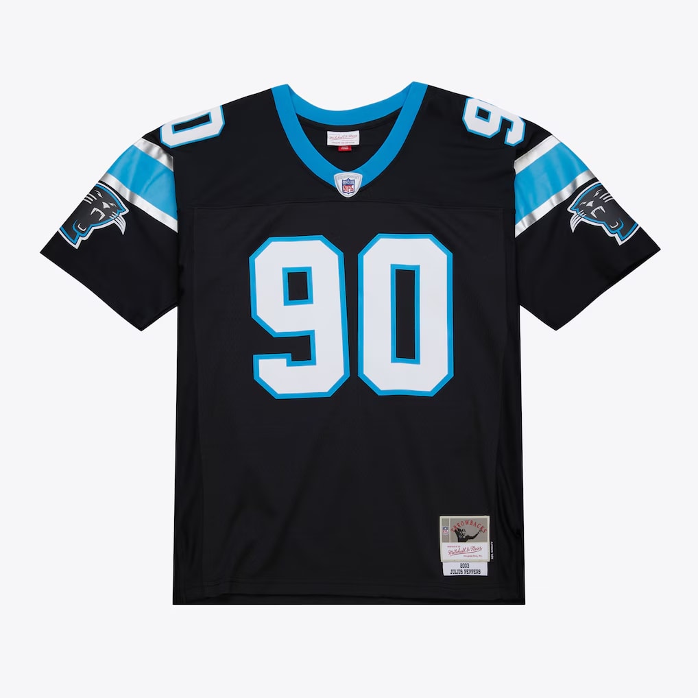 Men's Mitchell & Ness Julius Peppers Carolina Panthers 2003 Legacy Replica Jersey - Pro Jersey Sports