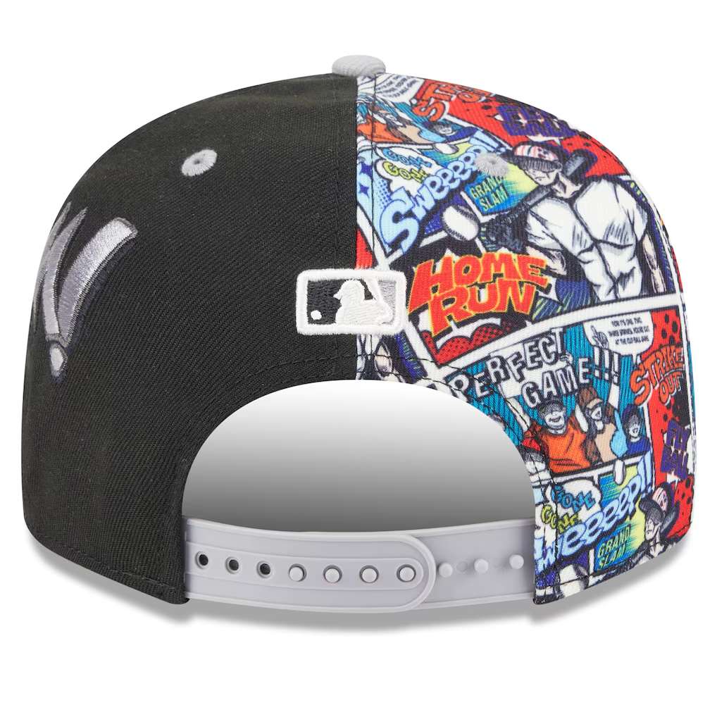 Chicago White Sox New Era 2025  Diamond Hero Black/Gray 9FIFTY Snapback Hat