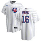 NIKE Men's Aramis Ramirez Chicago Cubs Premium Twill White Home Replica Jersey - Pro Jersey Sports