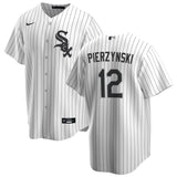 A.J. Pierzynski Chicago White Sox NIKE Replica Men's Home Jersey With Premium Lettering - Pro Jersey Sports
