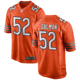 Men's Chicago Bears Drew Dalman Nike Orange Replica Game Jersey - Pro Jersey Sports