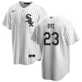 Jermaine Dye Chicago White Sox NIKE Replica Men's Home Jersey With Premium Lettering - Pro Jersey Sports