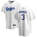 Men's Benny "The Jet" Rodriguez Los Angeles Dodgers Nike White Home Replica Team Jersey - Pro Jersey Sports