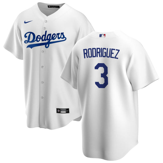 Men's Benny "The Jet" Rodriguez Los Angeles Dodgers Nike White Home Replica Team Jersey - Pro Jersey Sports