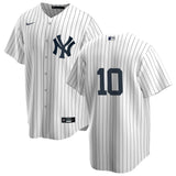 Men's Nike Phil Rizzuto #10 White New York Yankees Home Official Replica Player Jersey - Pro Jersey Sports