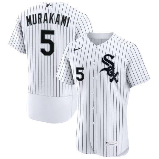 Men's Chicago White Sox Munetaka Murakami Nike White Home Authentic Official Team Jersey