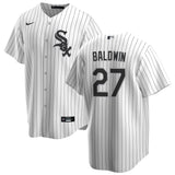 NIKE Men's Brooks Baldwin Chicago White Sox White Home Premium Twill Replica Jersey - Pro Jersey Sports