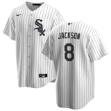 NIKE Men's Bo Jackson Chicago White Sox White Home Premium Stitch Replica Jersey - Pro Jersey Sports
