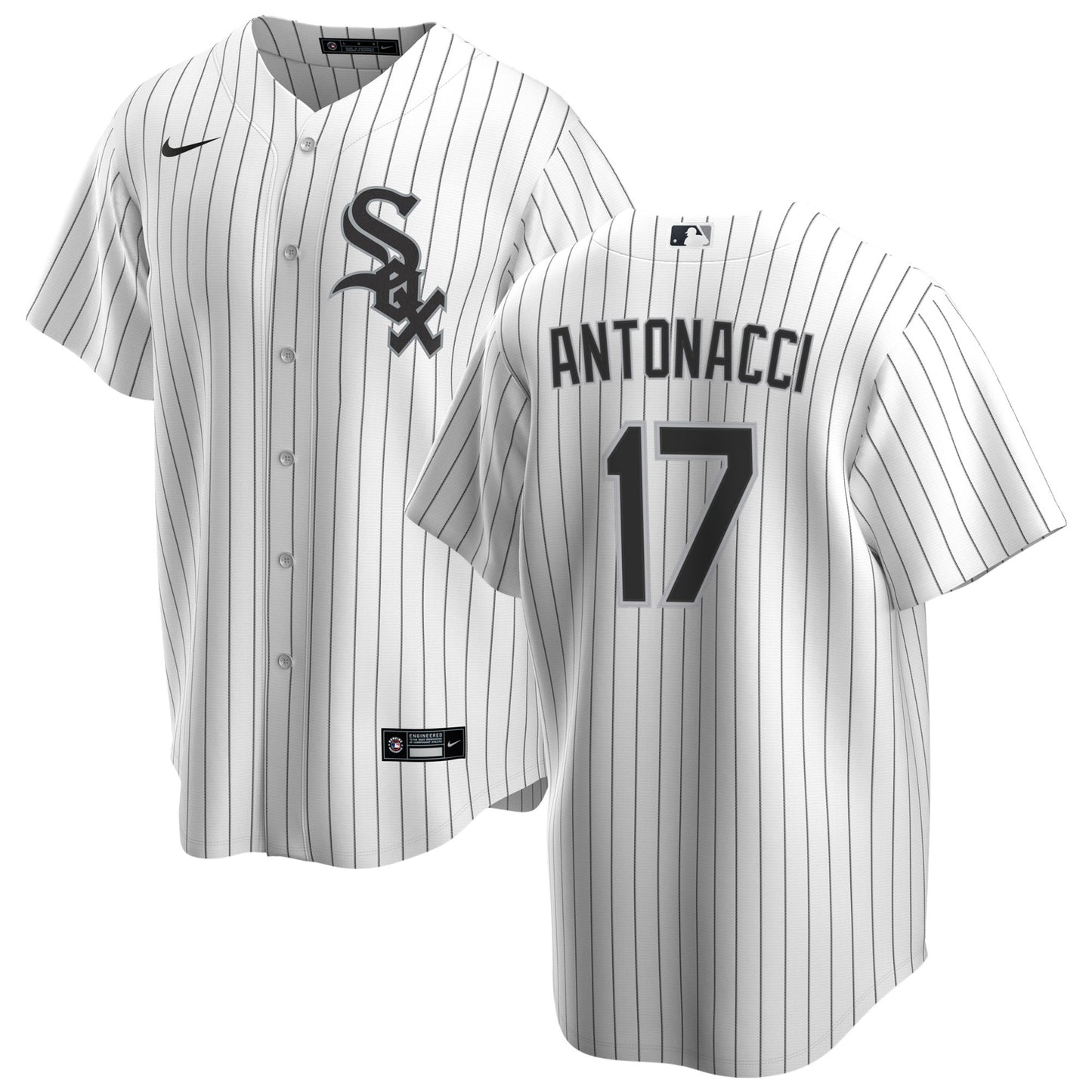 Men's Sam Antonacci Chicago White Sox NIKE Replica Home Jersey