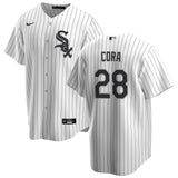 NIKE Men's Joey Cora Chicago White Sox Home Premium Replica Jersey - Pro Jersey Sports