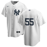 Men's Nike Hideki Matsui #55 White New York Yankees Home Official Replica Player Jersey - Pro Jersey Sports