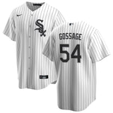 NIKE Men's Rich "Goose" Gossage Chicago White Sox Home Replica Jersey With Premium Lettering - Pro Jersey Sports
