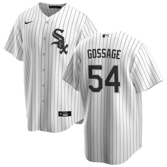 NIKE Men's Rich "Goose" Gossage Chicago White Sox Home Replica Jersey With Premium Lettering