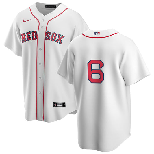 Men's Nike Boston Red Sox Johnny Pesky #6 Home Official Replica Player Jersey - Pro Jersey Sports
