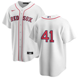 Men's Nike Boston Red Sox John Lackey #41 Home Official Replica Player Jersey - Pro Jersey Sports