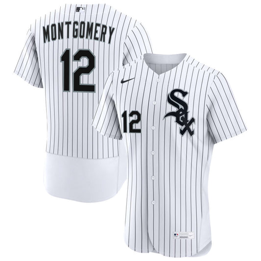 Men's Chicago White Sox Colson Montgomery Nike White Home Authentic Official Team Jersey