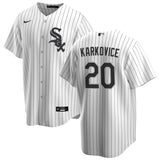 NIKE Men's Ron Karkovice Chicago White Sox Home Replica Jersey With Premium Lettering - Pro Jersey Sports