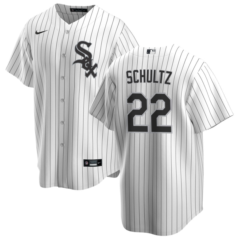 Men's Chicago White Sox Noah Schultz Nike White Home Replica Jersey