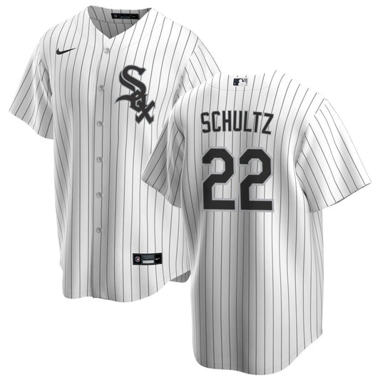 Men's Chicago White Sox Noah Schultz Nike White Home Replica Jersey