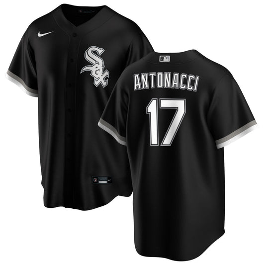 Men's Chicago White Sox Sam Antonacci Nike Black Alternate Premium Replica Jersey