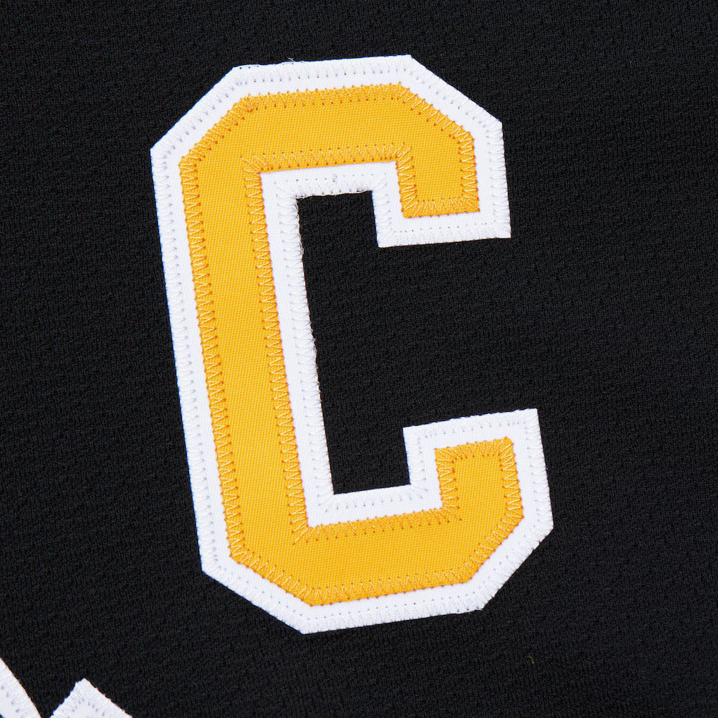 Men's Mario Lemieux Pittsburgh Penguins 1991-92 Black Power Play Player Jersey - Pro Jersey Sports