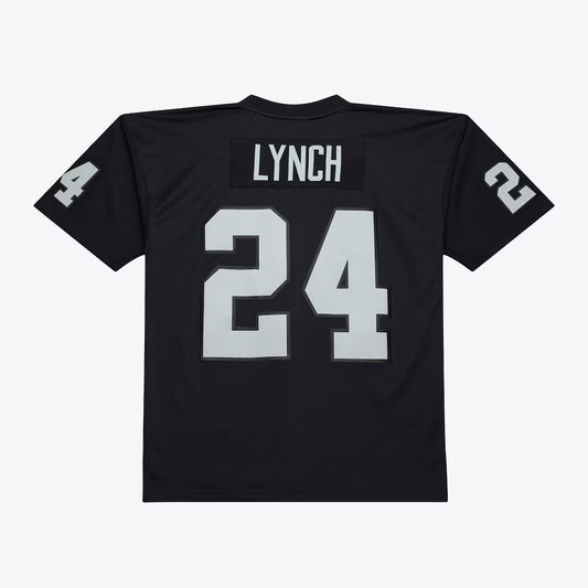 Mitchell & Ness Marshawn Lynch Las Vegas Raiders Black Retired Player Legacy Replica Jersey