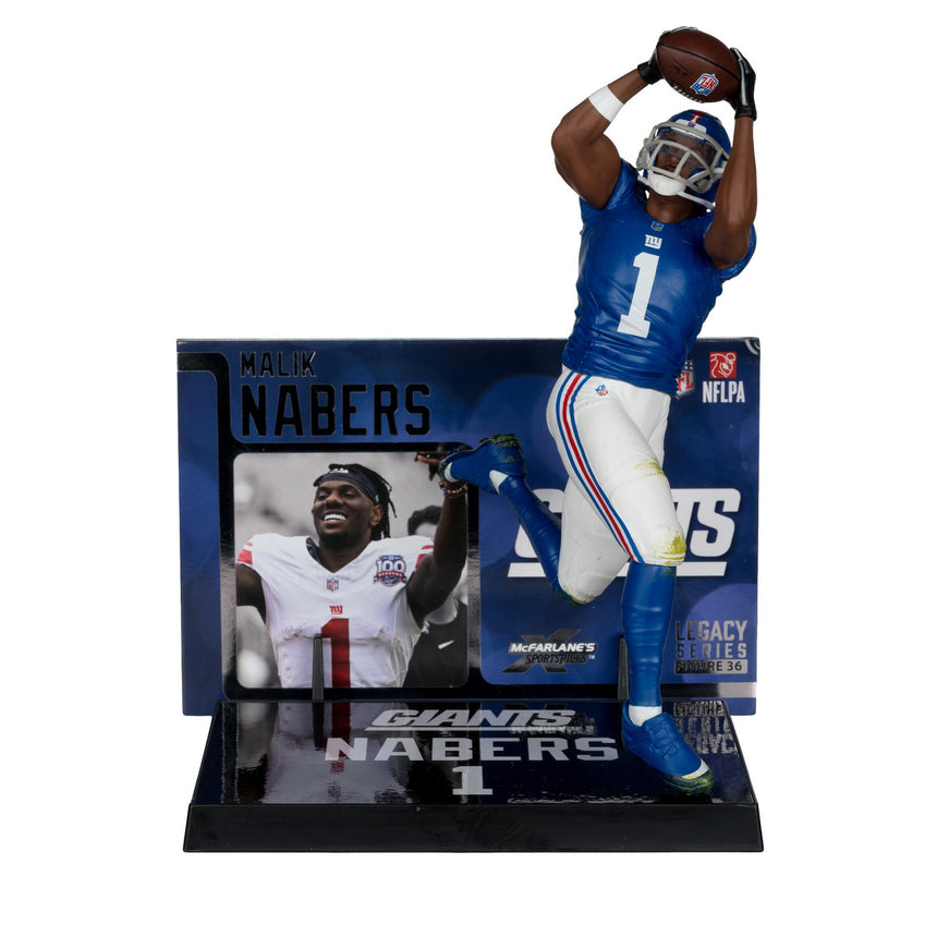 Malik Nabers New York Giants Sportspicks Legacy Series McFarlane Figure - Pro Jersey Sports