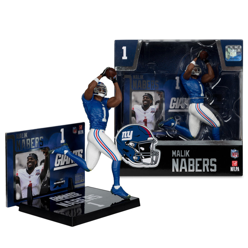 Malik Nabers New York Giants Sportspicks Legacy Series McFarlane Figure - Pro Jersey Sports