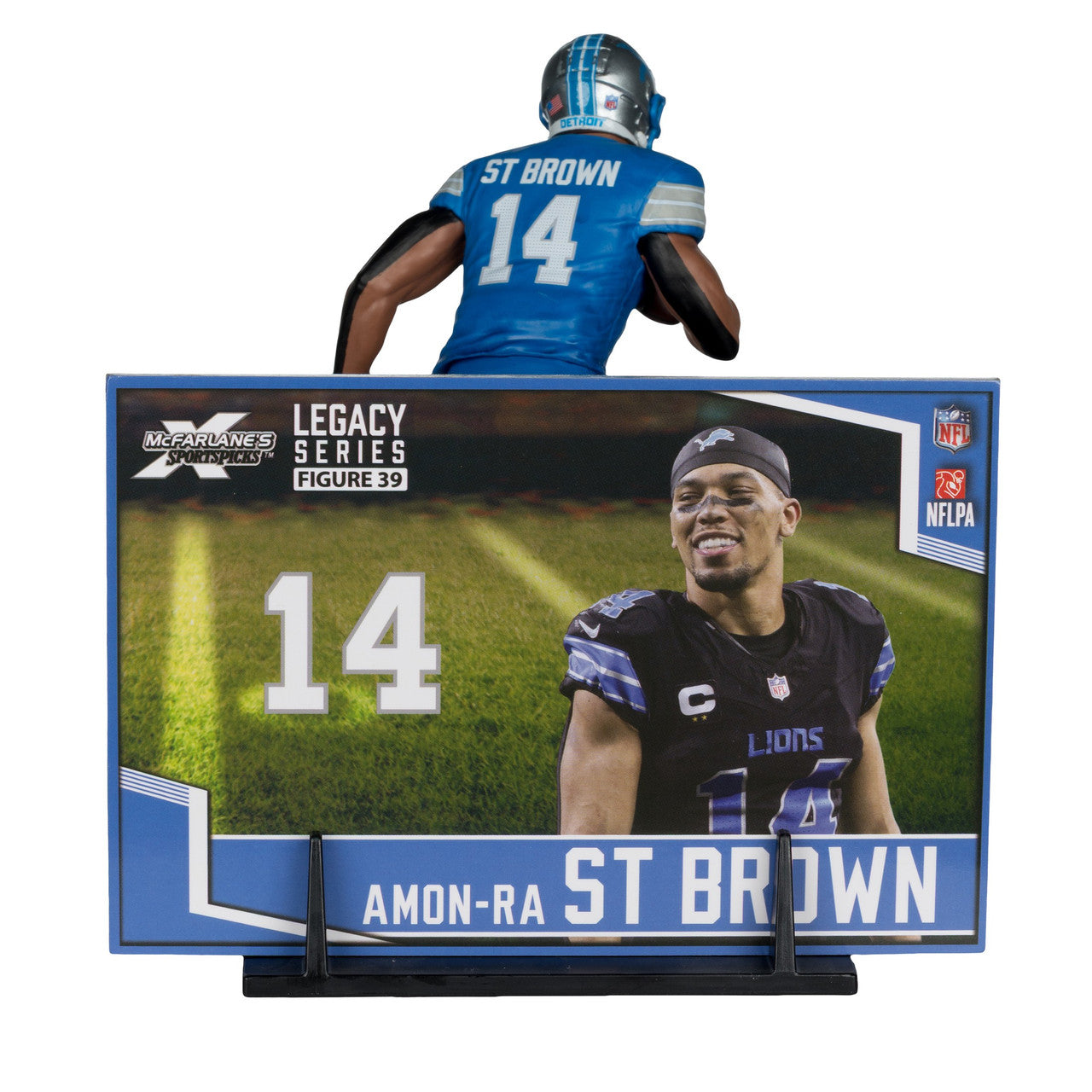 Amon-Ra St. Brown Detroit Lions Sportspicks Legacy Series McFarlane Figure - Pro Jersey Sports