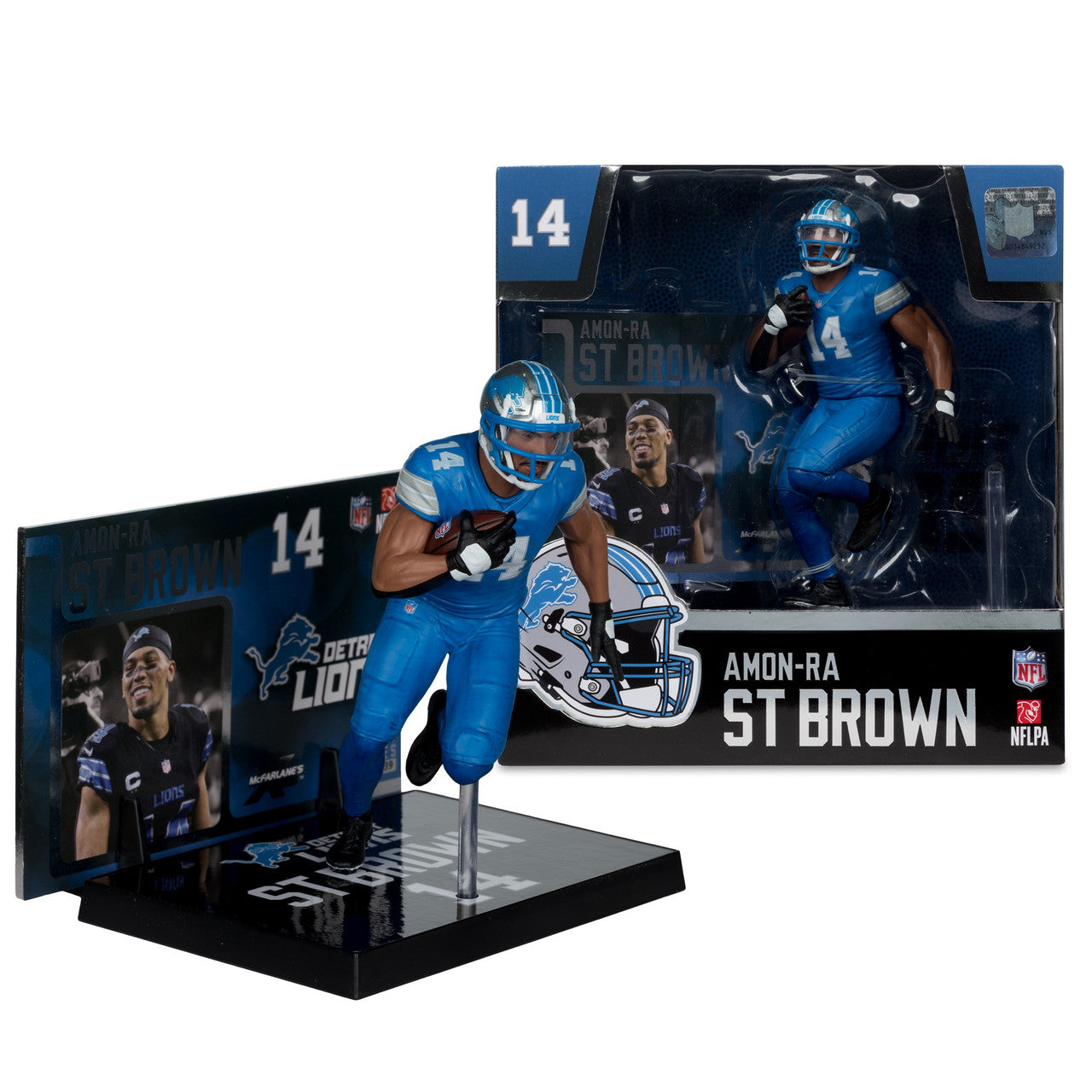 Amon-Ra St. Brown Detroit Lions Sportspicks Legacy Series McFarlane Figure - Pro Jersey Sports