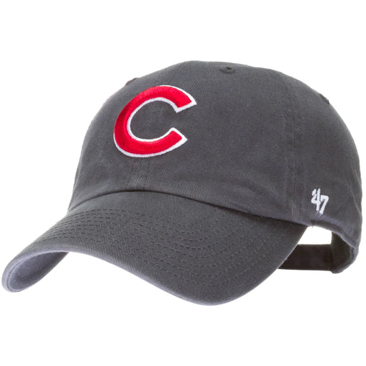 Chicago Cubs MLB Charcoal Clean Up Hat By '47 Brand