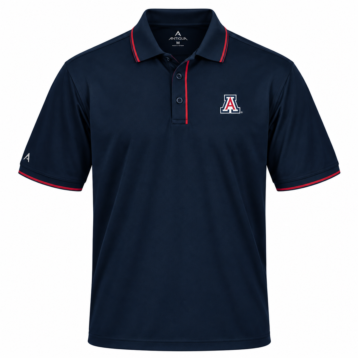 men's NCAA Arizona Wildcats Elite Polo Shirt By Antigua
