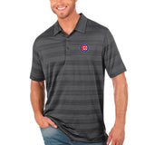 Men's Chicago Cubs Antigua Carbon Compass Polo - Pro Jersey Sports