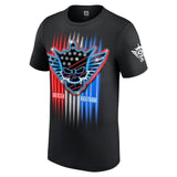 Men's WWE Cody Rhodes Black Neon American Nightmare T-Shirt - Pro Jersey Sports