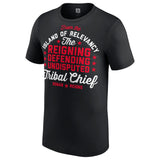 Men's WWE Roman Reigns The Undisputed Tribal Chief Black T-Shirt - Pro Jersey Sports