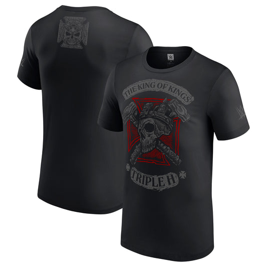 Men's WWE Triple H 30 Years Cross Hammers Black T-Shirt - Pro Jersey Sports