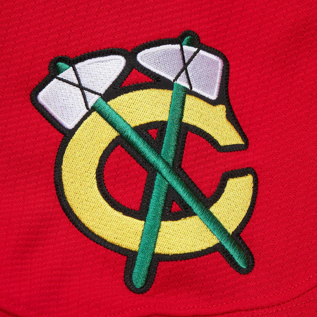 Men's Chicago Blackhawks Chris Chelios Red 1991-92 Power Play Jersey - Pro Jersey Sports