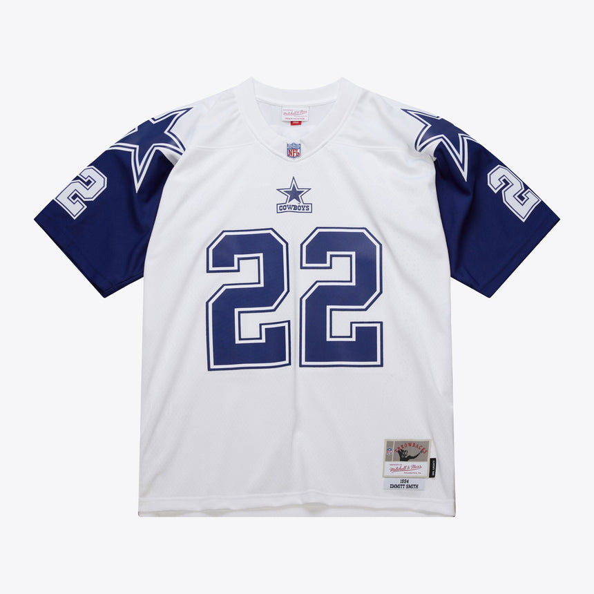 Men's Emmitt Smith White Dallas Cowboys 1994 NFL Legacy Mitchell & Ness Replica Jersey - Pro Jersey Sports