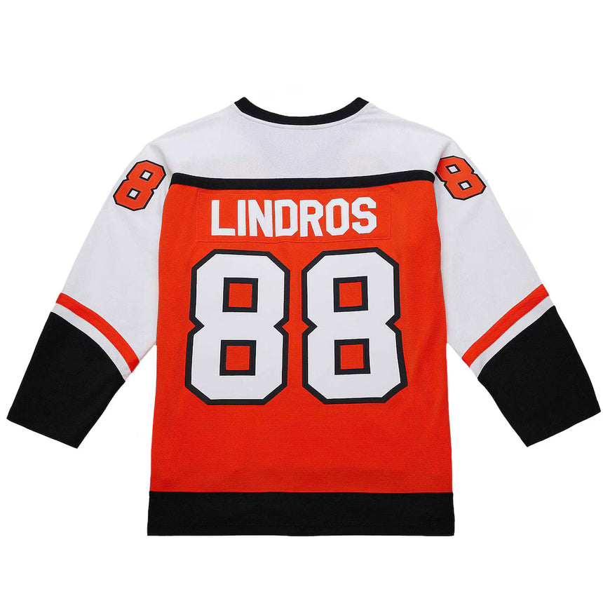 Men's Eric Lindros Philadelphia Flyers 1996-97 Orange Power Play Jersey - Pro Jersey Sports
