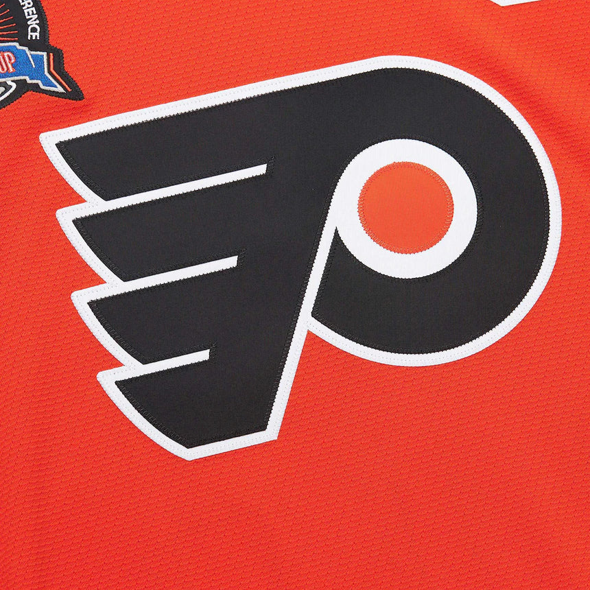 Men's Eric Lindros Philadelphia Flyers 1996-97 Orange Power Play Jersey - Pro Jersey Sports