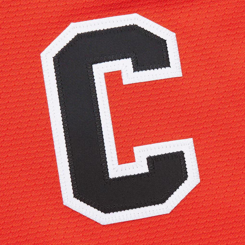 Men's Eric Lindros Philadelphia Flyers 1996-97 Orange Power Play Jersey - Pro Jersey Sports