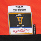 Men's Eric Lindros Philadelphia Flyers 1996-97 Orange Power Play Jersey - Pro Jersey Sports