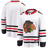Men's Chicago Blackhawks Fanatics Breakaway White Road Blank Jersey - Pro Jersey Sports